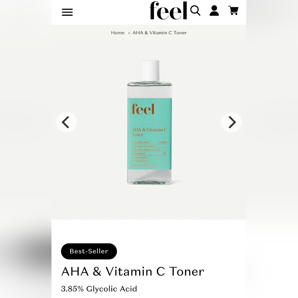 Feel AHA & Vitamin C Toner
